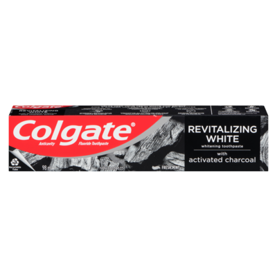 Colgate Revitalizing White Toothpaste With Charcoal 98 ml, $8.15/100ml