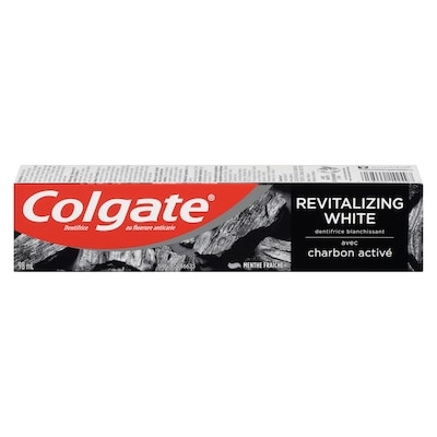 Colgate Dentifrice Revitalizing White Avec Charbon 98 ml, 8,15 $/100ml