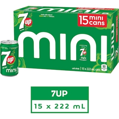 7Up Soda Mini 15x222.0 ml, $0.27/100ml