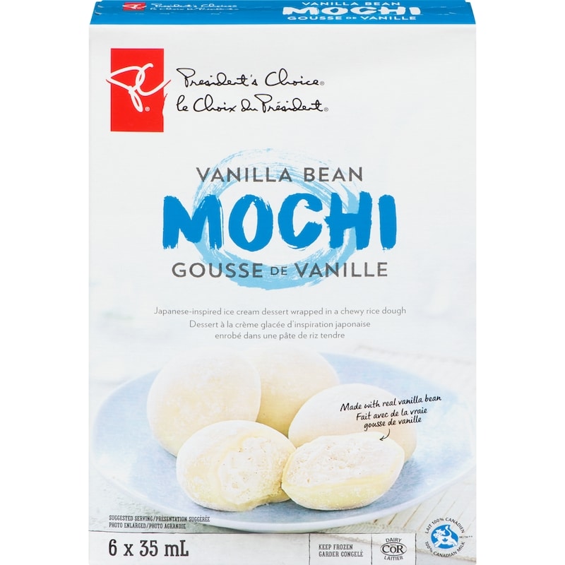 President's Choice Vanilla Bean Mochi - 6x35.0 ml | Zehrs