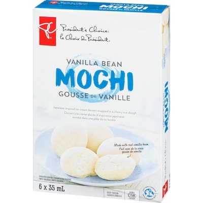 Mochi, gousse de vanille