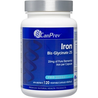 CanPrev Vegetable Capsules Iron Bis-Glycinate 25 1 ea, $17.99/1ea
