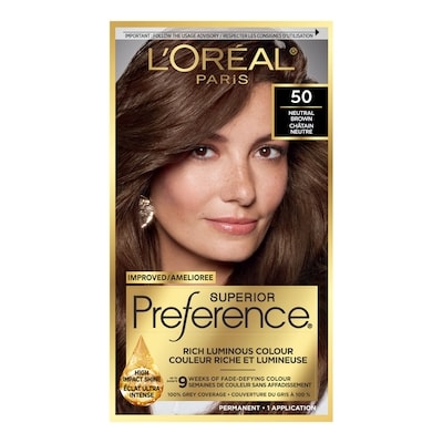 L'Oreal Paris Feria Permanent Hair Colour, 50 Havana Brown 1 ea, $21.99/1ea