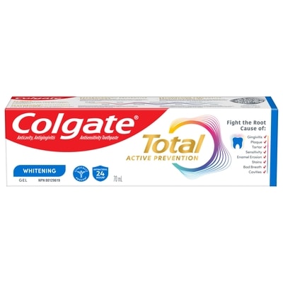 Colgate Toothpaste Total Whitening 70 ml, $4.27/100ml