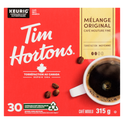 Dosettes de café K-Cup, torréfaction originale
