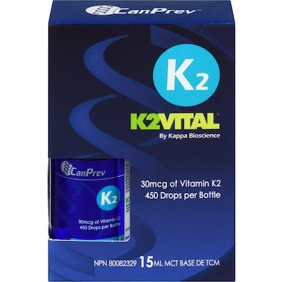 CanPrev Pro Essentials K2 MCT Drops 15 ml, $156.60/100ml