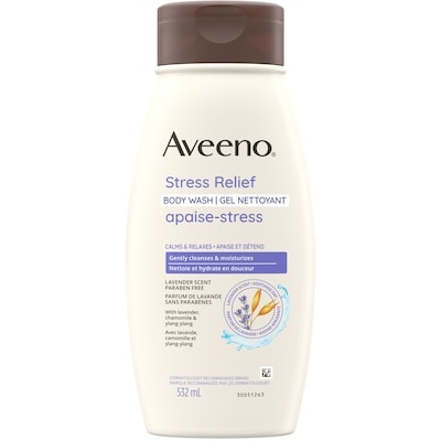 Aveeno Nettoyant corporel apaise-stress 532 ml, 2,44 $/100ml