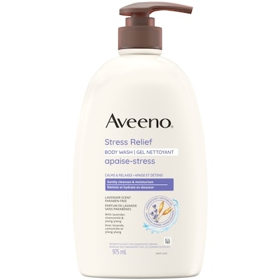 Aveeno Gel Nettoyant Apaise Stress 975 ml, 2,00 $/100ml