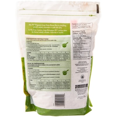 Organic Long Grain Brown Rice