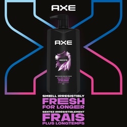Axe Excite Dual Action Body Wash, Crisp Coconut and Black Pepper