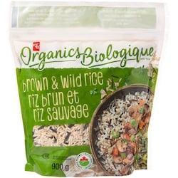 PC Organics Organic Brown And Wild Rice Blend 900 g, $1.17/100g