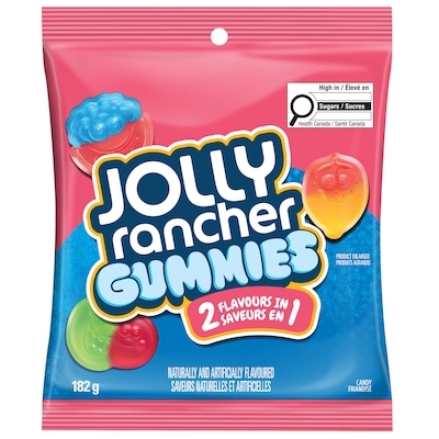 JOLLY RANCHER Gummies 2-In-1 Original 182 g, $1.37/100g