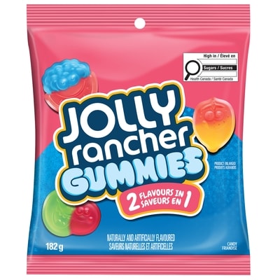 Jolly Rancher Gummies 2 En 1 Original 182 g, 1,81 $/100g