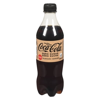 Coca-Cola Coke Zero Vanilla 500 ml, $0.50/100ml