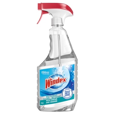 Windex Multisurface Cleaner with Vinegar Trigger 765 ml, $0.65/100ml