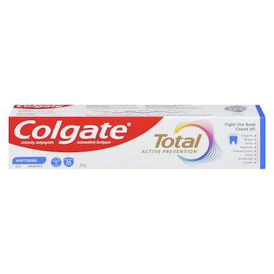 Colgate Total Whitening Gel Toothpaste 170 ml, $4.11/100ml