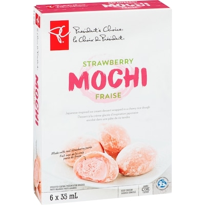 President's Choice Strawberry Mochi - 6x35.0 ml | Your Independent