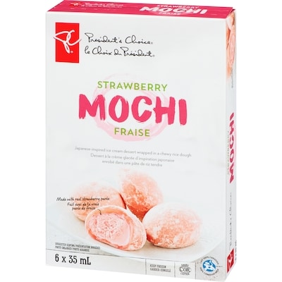 Mochi aux fraises