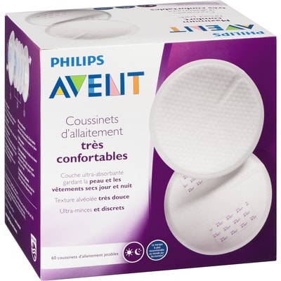 Tampons de poitrine jetables Avent