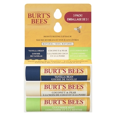 Burt's Bees 100% Natural Origin Moisturizing Lip Balm, Assorted Flavours with Fruit Extracts 4.25 g, $259.76/100g