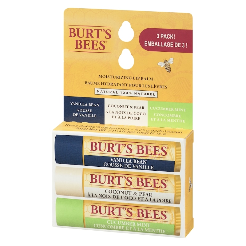 100% Natural Origin Moisturizing Lip Balm, Assorted Flavours with Fruit Extracts