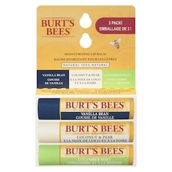 Burt’s Bees Baumes hydratants d’origine naturelle à 100 % pour les lèvres aux extraits de fruits 4.25 g, 305,65 $/100g
