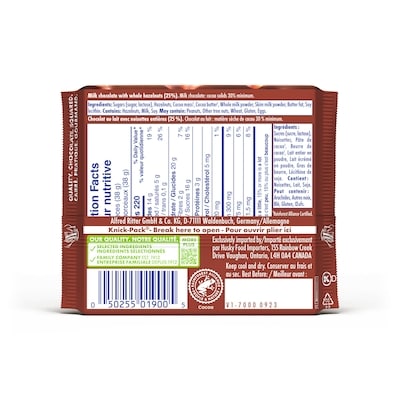 Milk Chocolate with Whole Hazelnuts