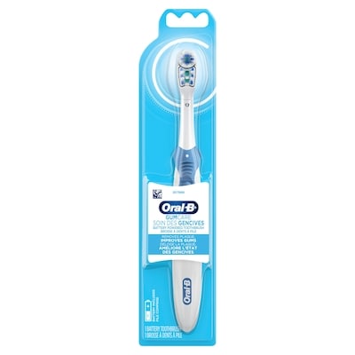 Oral B Battery Powered Toothbrush Gum Care, 1 Count, Colours May Vary 1 ea, $10.99/1ea
