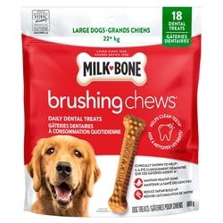 Milkbone Brushing Chews Large Dog Dental Dog Treats 688 g, $1.74/100g