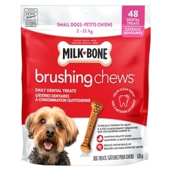 Milkbone Dog Food, Brushing Chews Small Dog Dental Dog Treats  535 g, $2.24/100g
