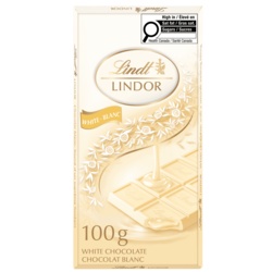 LINDOR White Chocolate Bar