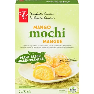 President's Choice Plant Based Mango Mochi 210 ml, $3.33/100ml