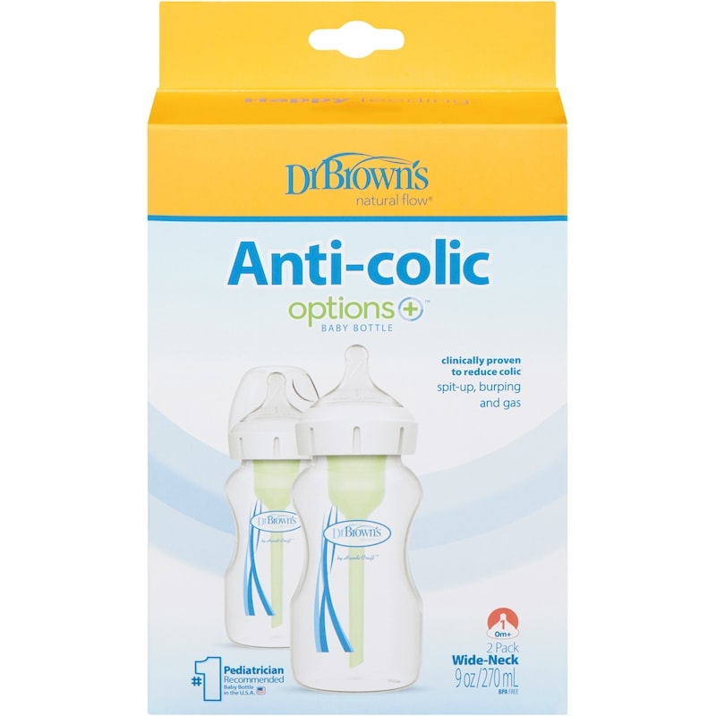 9oz Options+ Wide Neck Bottle 2 Pack