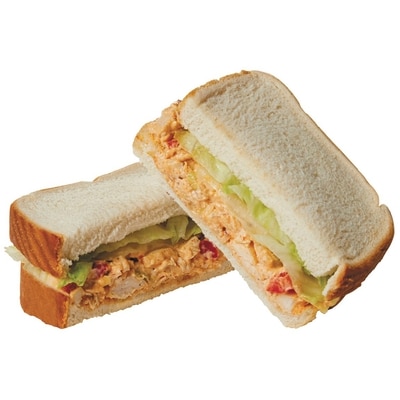 null Sandwich à la Salade de Poulet sur Blanc (Après 11h) 183 g, 3,28 $/100g