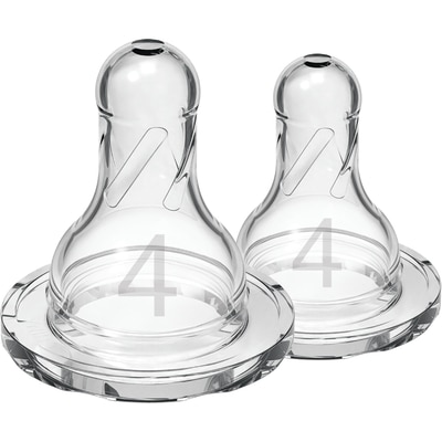 Dr Brown's Level 4 Narrow Silicone Nipple 2 Pack 1 ea, $5.49/1ea
