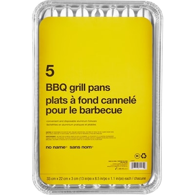 No Name BBQ Grill Pans 1 ea, $1.30/1ea