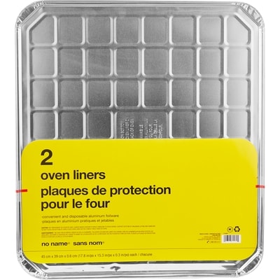 No Name Oven Liners 1 ea, $2.50/1ea