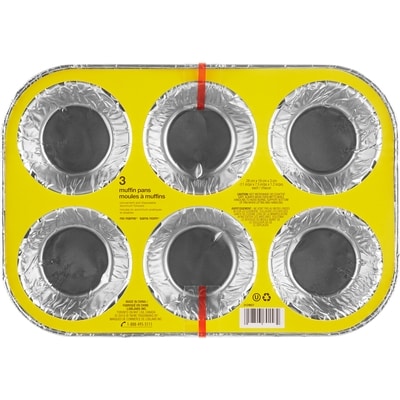 No Name Foil Muffin Pan 1 ea, $2.00/1ea