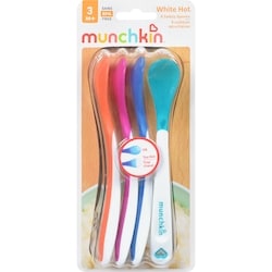 Soft Tip Infant Spoons, White