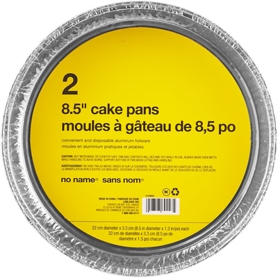 No Name Round Cake Pan 1 ea, $2.25/1ea