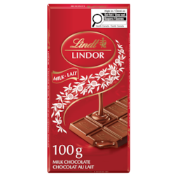 LINDOR Barre de chocolat au lait