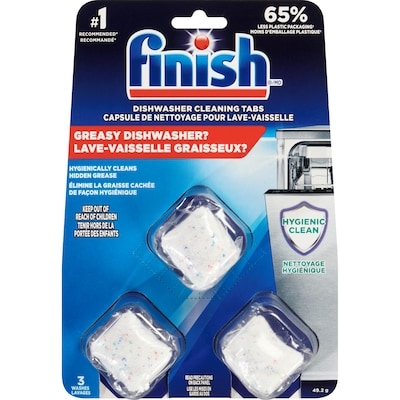 Finish Additives - In-Wash Dishwasher Cleaner 3 ea, $4.66/1ea