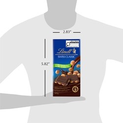 Lindt SWISS CLASSIC Hazelnut Dark Chocolate Bar - 100 g | Fortinos