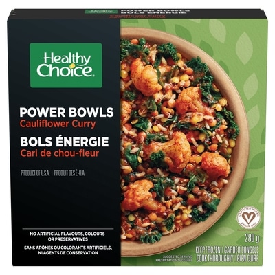 Healthy Choice Power Bowls Cauliflower Curry 280 g 280 g, $2.85/100g