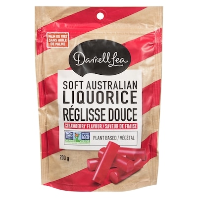 Darrell Lea Soft Strawberry Liquorice 200 g, $2.25/100g