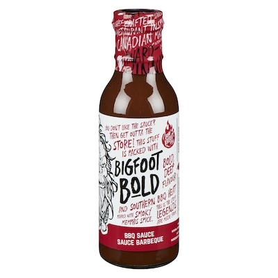 Bow Valley BBQ Bbq Sauce Bigfoot Bold 350 ml, $2.00/100ml