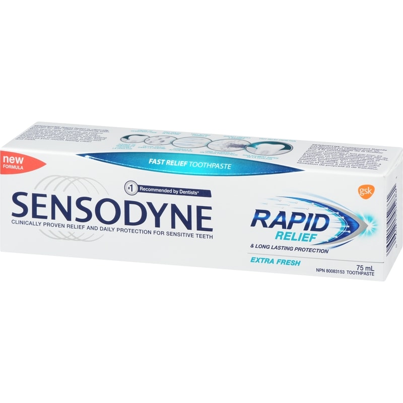 Rapid Relief Extra Fresh Toothpaste