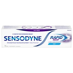 Sensodyne Rapid Relief Sensitivity Toothpaste 75 ml, $9.32/100ml