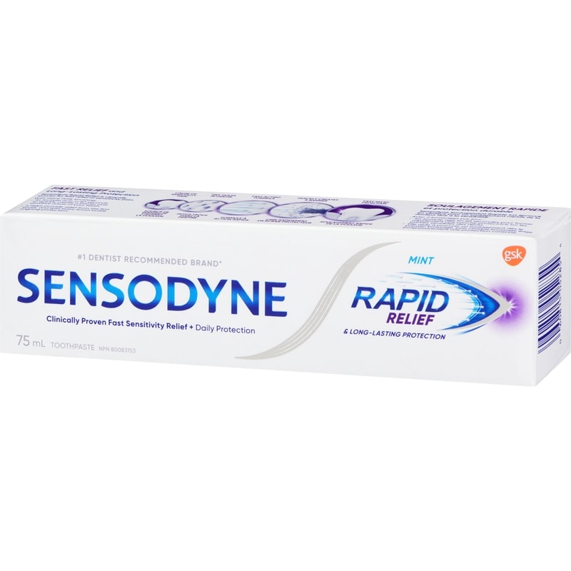 Rapid Relief Regular Toothpaste