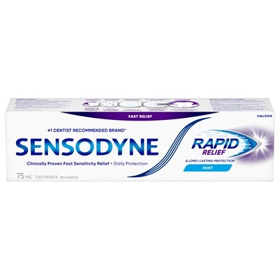 Sensodyne Soulagement Rapide (Dentifrice) 75 ml, 13,32 $/100ml